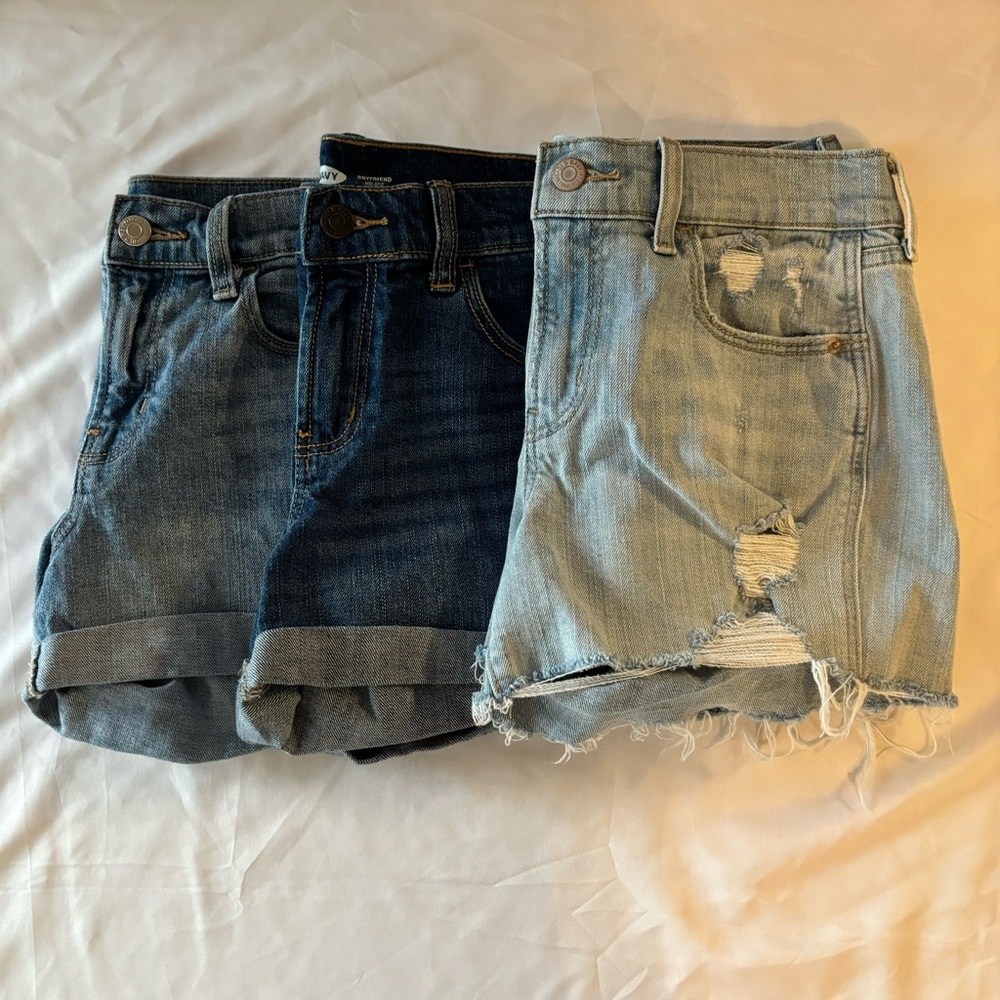 Jean Shorts Set